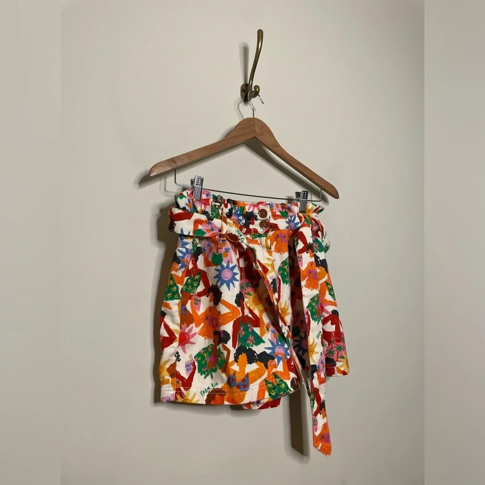 Farm x Anthropologie Bikini Lady Printed Shorts